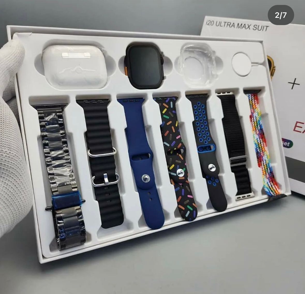 I20 ULTRA MAX SUIT * 7in1 Ultra with Wireless EarBuds