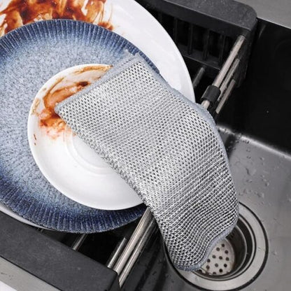3pcs Non-Scratch Scrubbing Wire Dishwashing Cloth HaveLock Shop
