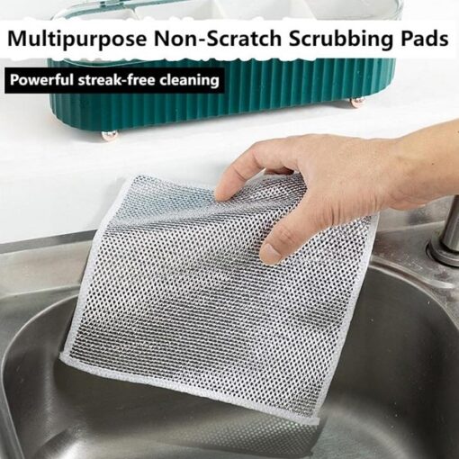 3pcs Non-Scratch Scrubbing Wire Dishwashing Cloth HaveLock Shop