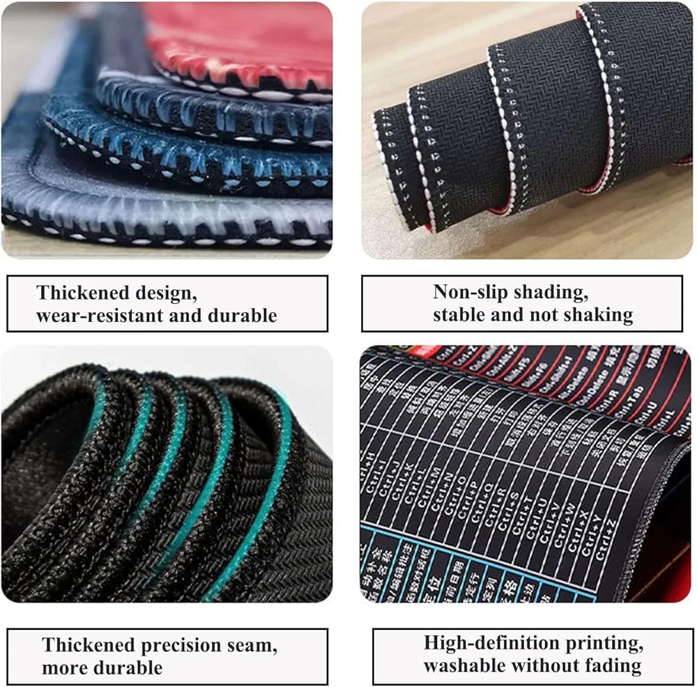 Non-Slip Keyboard Mat with Shortcuts KEY HaveLock Shop