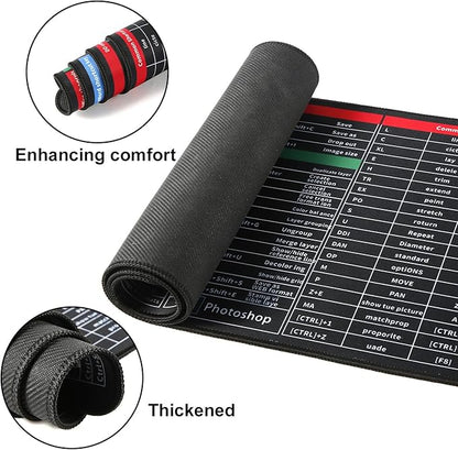 Non-Slip Keyboard Mat with Shortcuts KEY HaveLock Shop