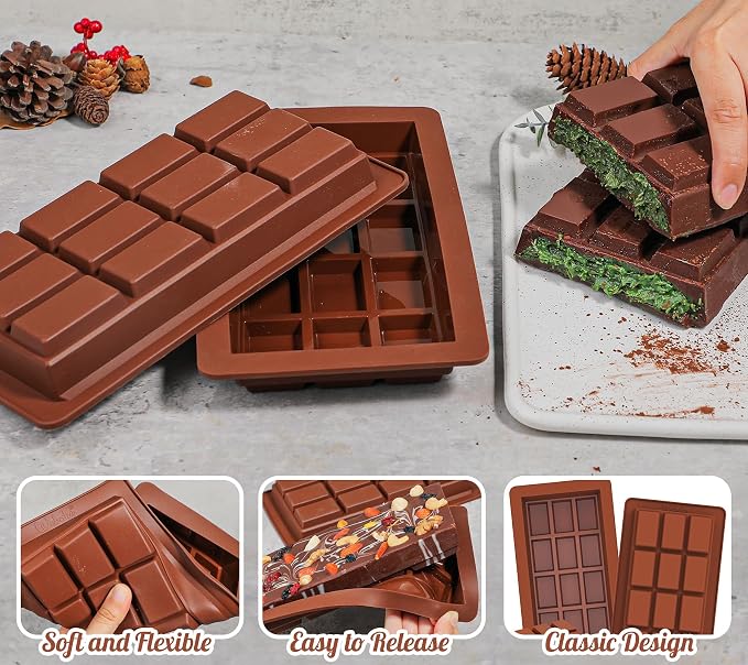 Silicone Kunafa Chocolate Bar Deep Mold | Havelockshop