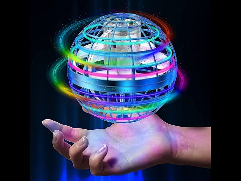 Flying Ball Toys Globe Shape Magic Controller in RGB Lights Spinner 360° HaveLock Shop
