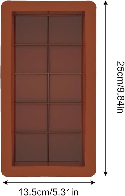 Standard Size Silicone Kunafa Chocolate Bar Mold Dimensions Pakistan Bakers
