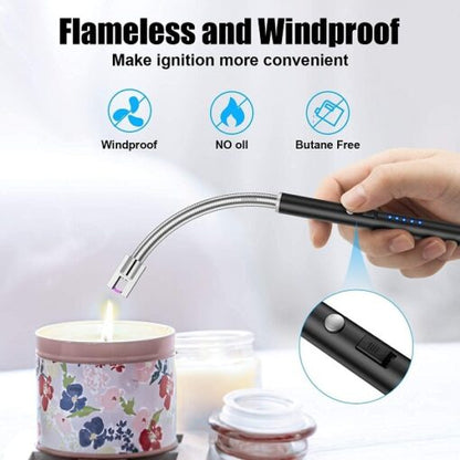 USB Rechargeable Electric Plasma Gas Lighter for Kitchen HaveLock Shop