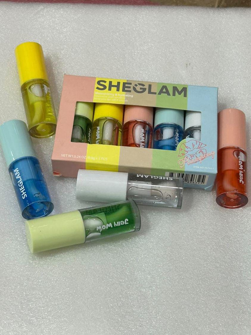 SHEGLAM  Moisturizing Lip Oil 5PCS SET HaveLock Shop