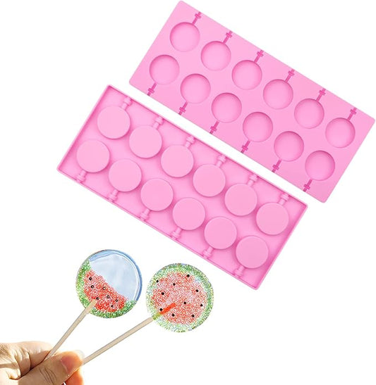 LOLLIPOP MOLD ROUND 12 CAVITY
