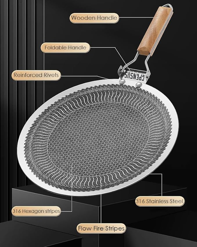34cm imported laser coated honey comb tawa HaveLock Shop