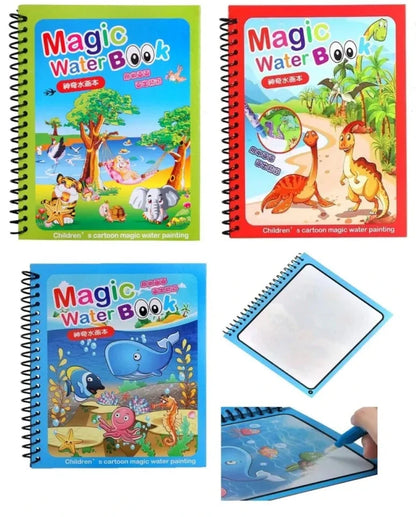 Magic Water Drawing Book with pen for kids Reusable HaveLock Shop