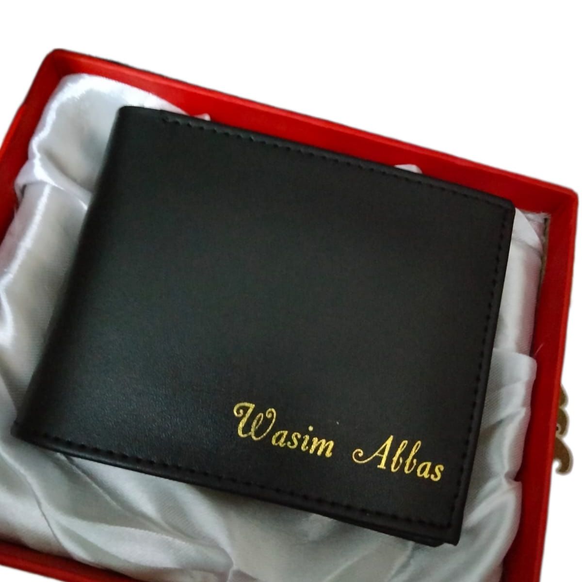 Customized wallet | Name Leather Wallet - HaveLock Shop