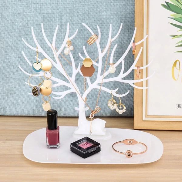 Necklace Display Stand Wooden Jewelry Tree Stand 9 INCH HaveLock Shop