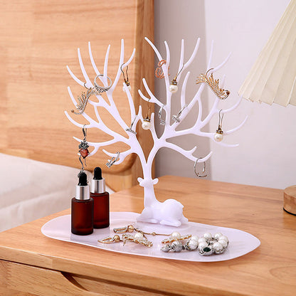 Necklace Display Stand Wooden Jewelry Tree Stand 9 INCH HaveLock Shop