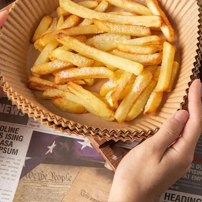 Disposable Air Fryer Paper Liner – 50 Pcs Non-Stick & Heat Resistant HaveLock Shop
