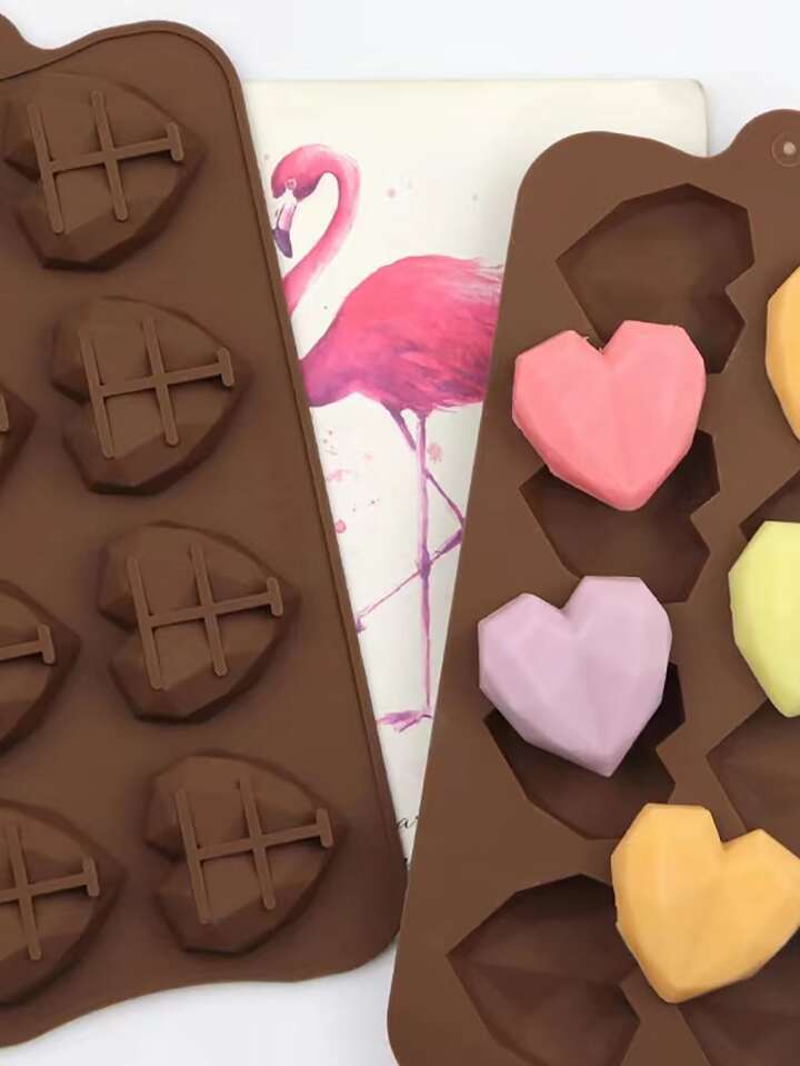 Silicon Pinata Heart 8 Cavity Chocolate mold HaveLock Shop