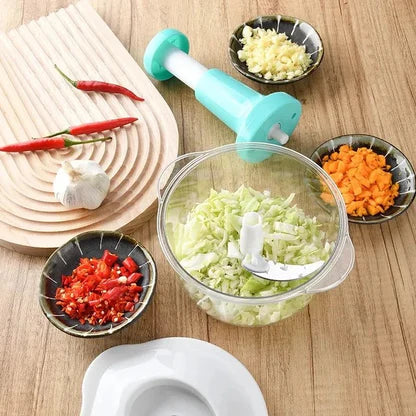 Multifunctional Manual Push Chopper 2-Liter HaveLock Shop