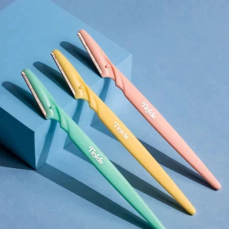 Original High Quality Tinkle Pack of 3 Tinkle Eyebrow Razor, Facial Hair Remover Eyebrow Trimmer, Sharp Mini Makeup Shapper HaveLock Shop