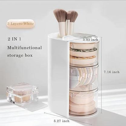 Rotating Makeup Organizer