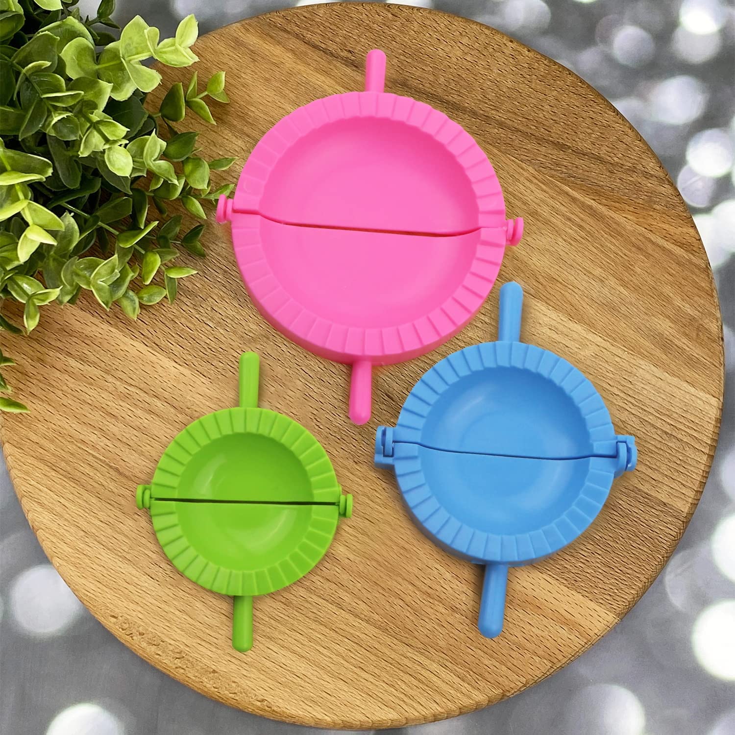 3 Pcs Different Sizes Samosa Pastry Dough Maker Samosa Shaper- Dumpling Press Mold Pastry Tools Accessories Home Dumpling Machine For Kitchen. HaveLock Shop