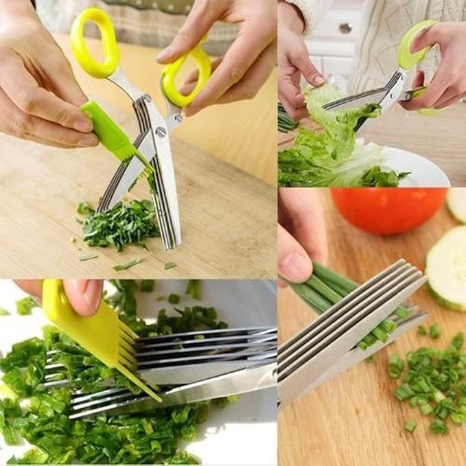 5 blade scissor
