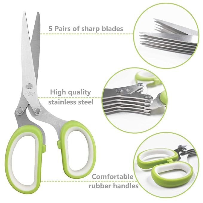 5 blade scissor