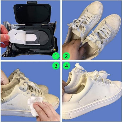 Shoe Shine Wipes Pack Of 80pcs HaveLock Shop