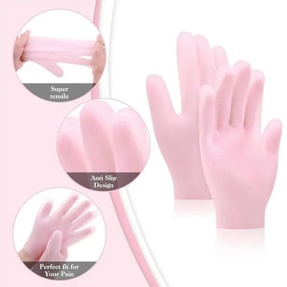 Silicone Moisturizing Gel Gloves Premium Quality - HaveLock Shop