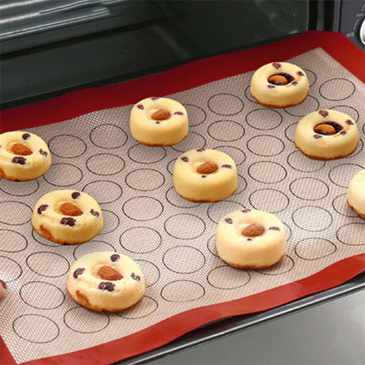 Silicone Baking Sheet Silpat With 70 Circles  Pattern For Macarons HaveLock Shop