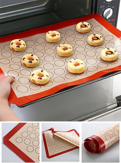 Silicone Baking Sheet Silpat With 70 Circles  Pattern For Macarons HaveLock Shop