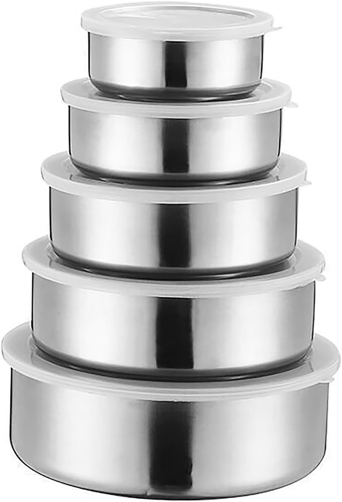 Stainless steel Bowl set 5pcs