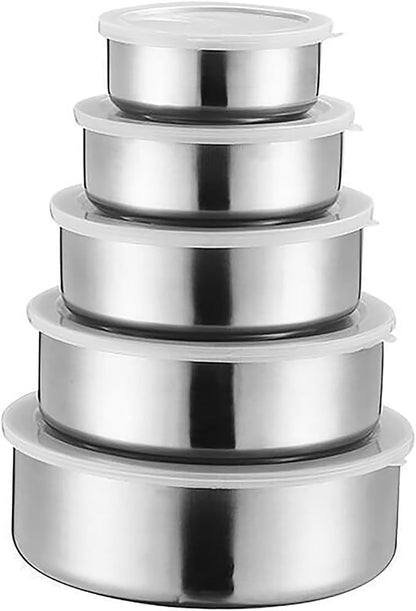 Stainless steel Bowl set 5pcs