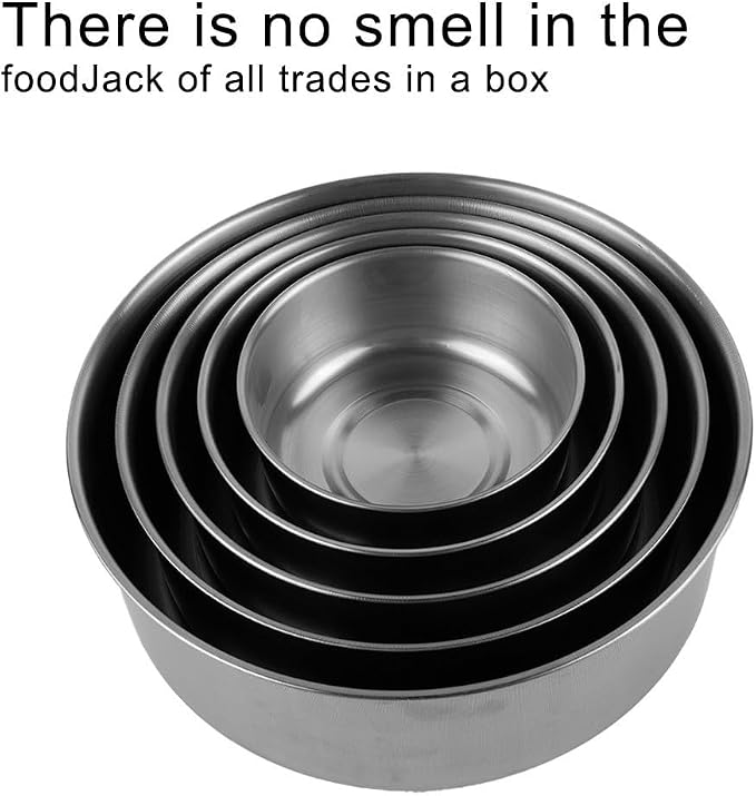 Stainless steel Bowl set 5pcs