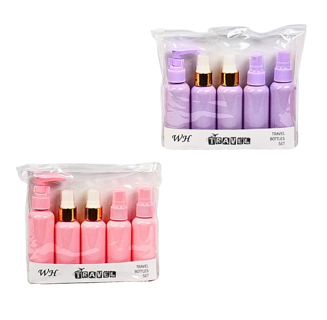 Pack of 5 Empty Bottles Travel Kit HaveLock Shop
