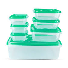 PACK OF 7 Food Storage Containers with Thumb Lock Lids HaveLock Shop