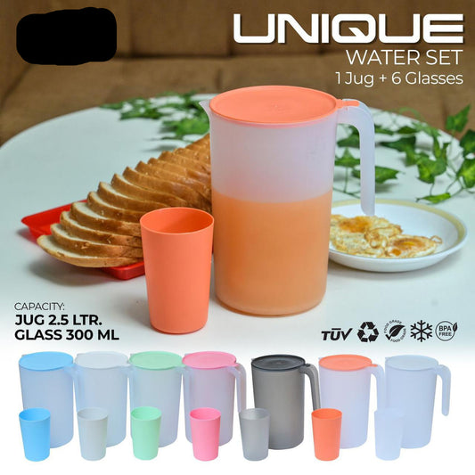 Unique Water set (7pcs) - Plastic HaveLock Shop
