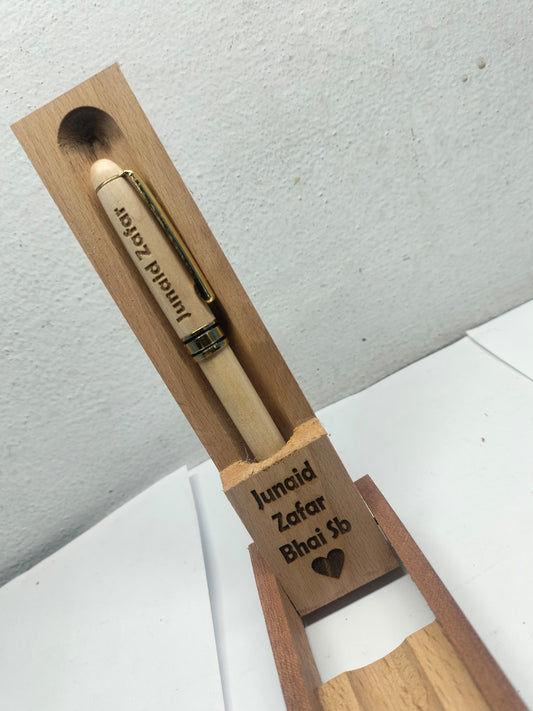 Customize wooden pen With wooden box HaveLock Shop