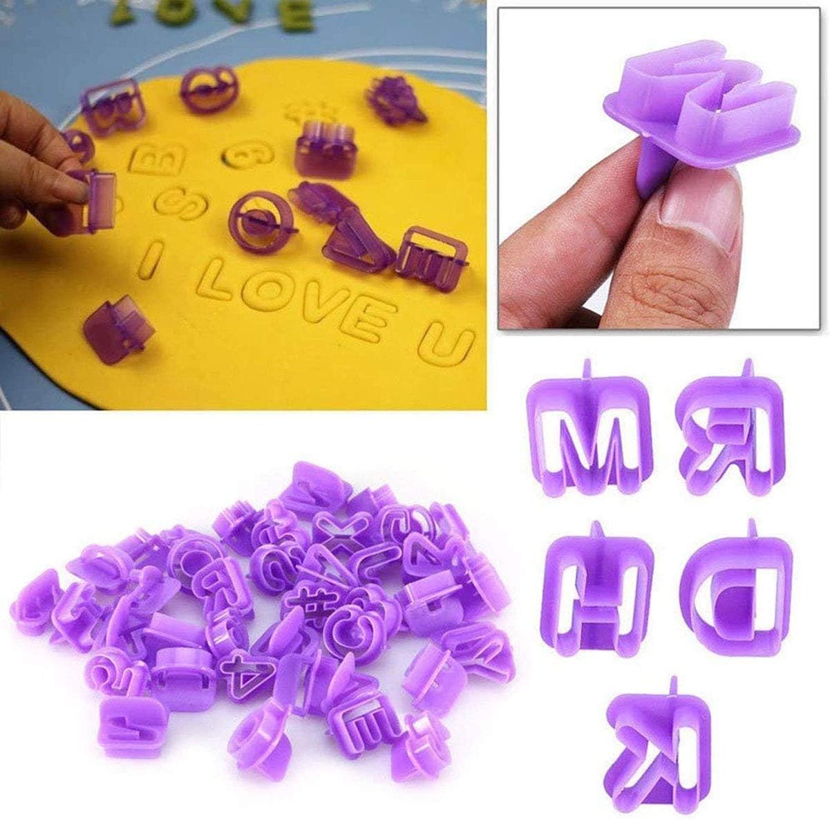40pcs Alphabet Cutter Set Plastic HaveLock Shop
