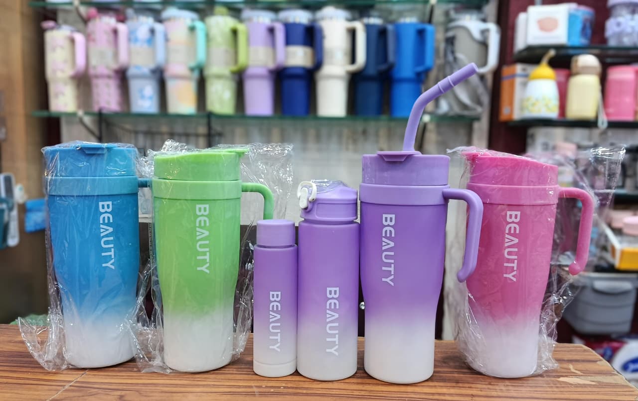 3in1 Beauty Water Bottle OR Tumbler set HaveLock Shop