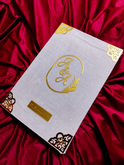 Customized Nikkah Booklet HaveLock Shop