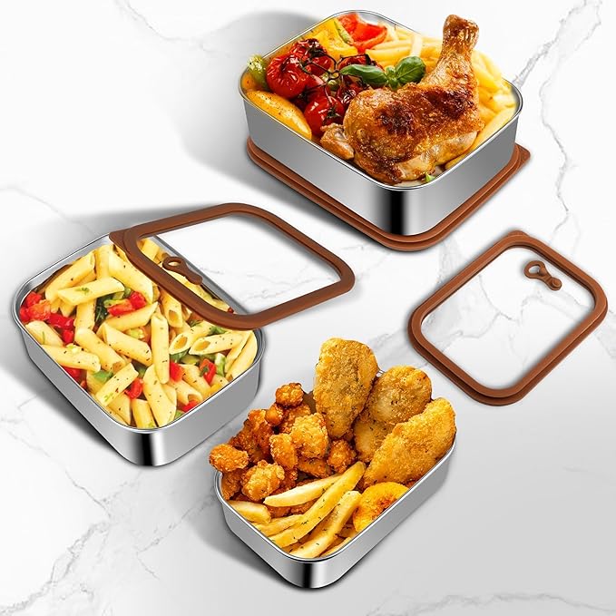 Stainless steel bowl set 3pcs