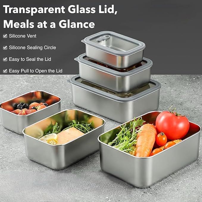 Bowl set steel 3pcs
