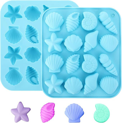 16 Cavity Shell Fish Silicone Chocolate Mold | Havelockshop