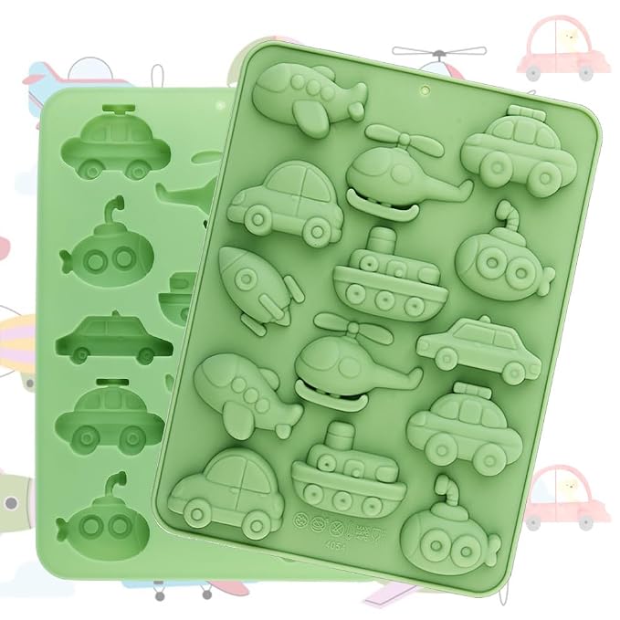 Car Plane Boat Silicone Candy & Chocolate Molds | Havelockshop