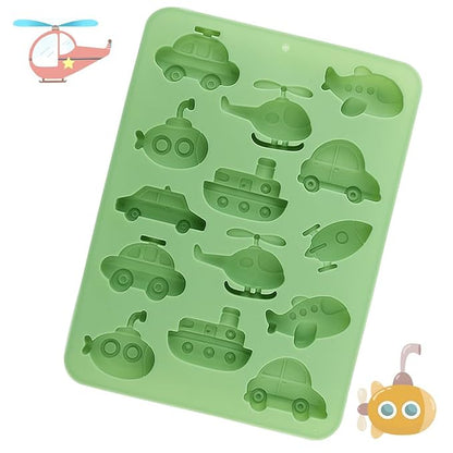 Car Plane Boat Silicone Candy & Chocolate Molds | Havelockshop