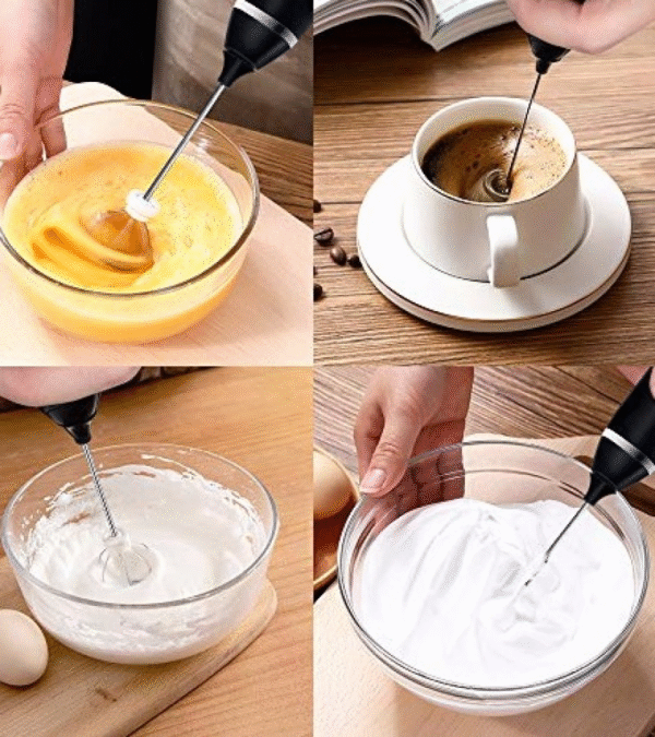 2 in 1 Coffee Egg beater Rechargeable HaveLock Shop