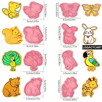 8pcs Forest Animal Cookie Cutter Set | Havelockshop.com