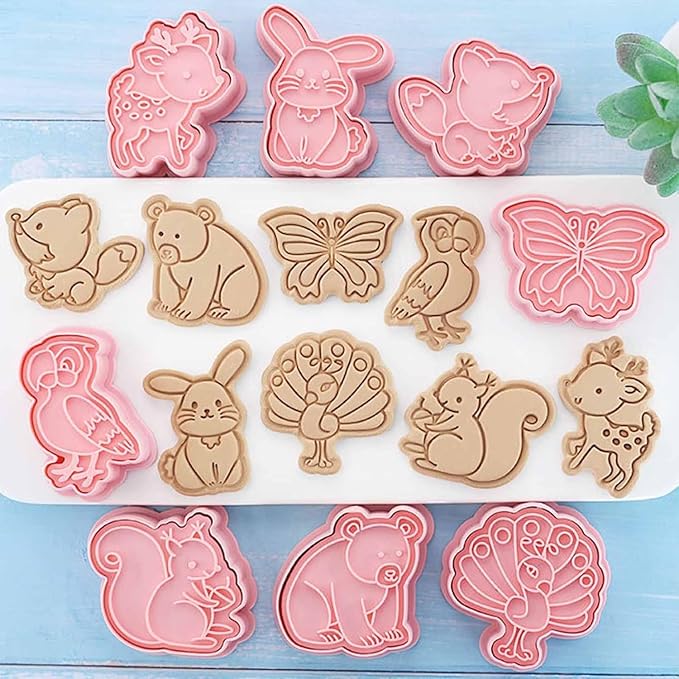 8pcs Forest Animal Cookie Cutter Set | Havelockshop.com