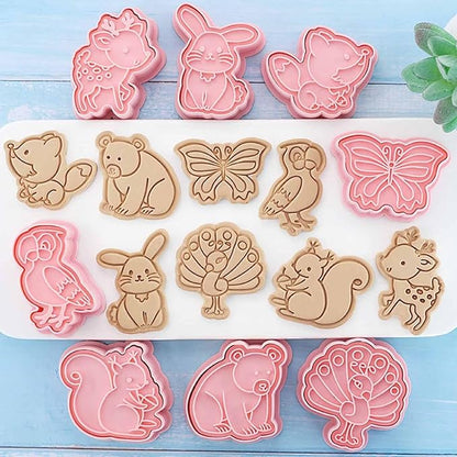 8pcs Forest Animal Cookie Cutter Set | Havelockshop.com