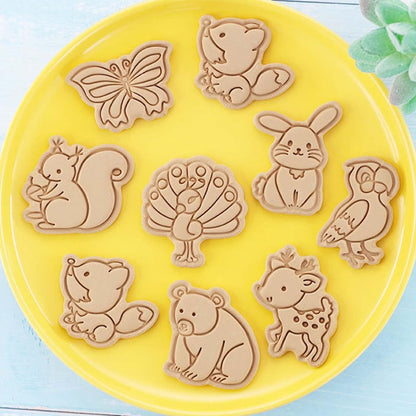 8pcs Forest Animal Cookie Cutter Set | Havelockshop.com