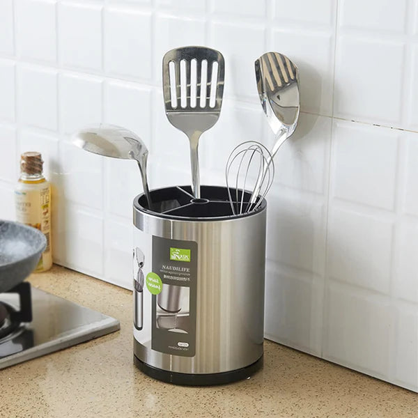 Rotating Cutlery stand Round