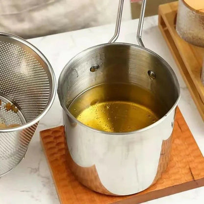 Stainless steel Deep Frying Pot 1200ml HaveLock Shop
